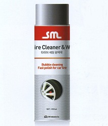 Tire cleaner & wax  Made in Korea