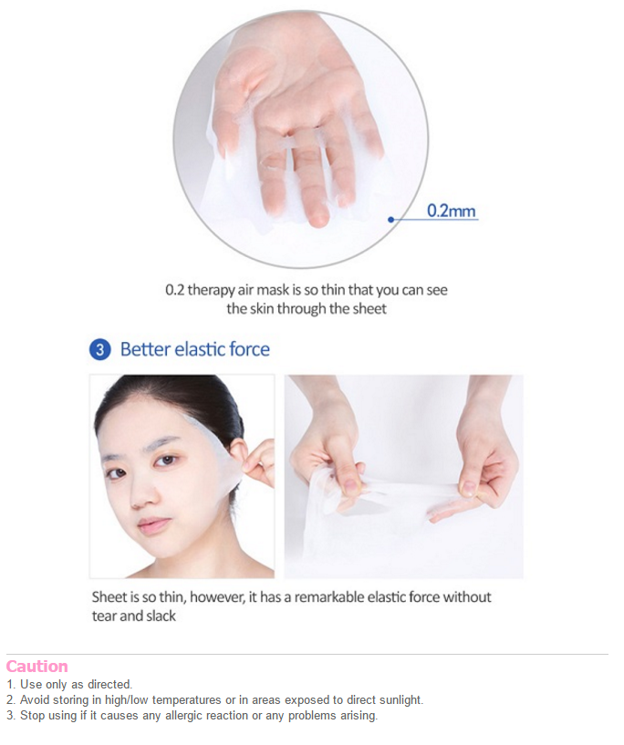 [Etude house] 0.2mm Therapy Air Mask #Green Tea